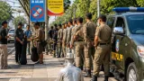 Satpol PP Tertibkan Pengamen dan 'Manusia Silver' di Ruang Publik Denpasar