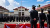 Upacara HUT ke-81 Imigrasi di Rumah Detensi Medan, Pejabat Imigrasi Hadir Lengkap