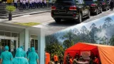 Wapres Gibran Tinjau Sekolah, RS Idaman dan Posko Karhutla di Banjarbaru