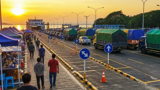 Banyuwangi Siapkan Rest Area di Sekitar Stasiun Ketapang untuk Redam Kemacetan Pelabuhan