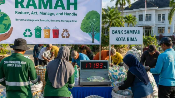 Bima Perkuat Pengelolaan Sampah Plastik lewat Gerakan RAMAH untuk Nilai Ekonomi