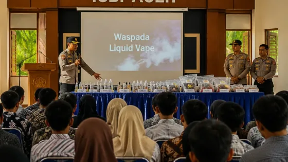 BNNP Aceh Wanti-wanti Modus Baru: Narkotika Diselundupkan Melalui Liquid Vape