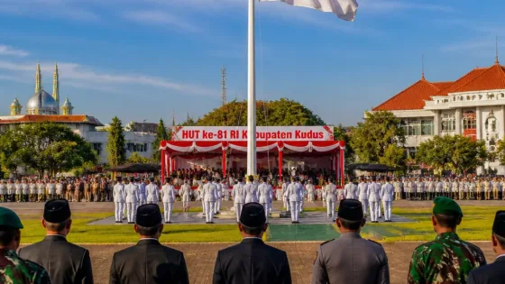 Bupati Serukan Solidaritas dan Dorong Peran Pemuda pada Upacara HUT di Kudus