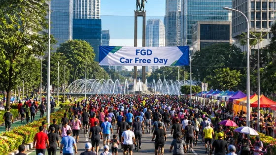 CFD Jakarta Dikunjungi 20.000 Orang per Pekan, Pemprov Siapkan FGD Bahas CFD Sabtu