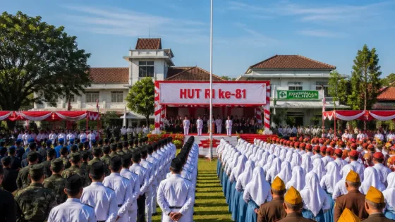 Cimahi Rayakan HUT RI ke-81: Pemerintah Tekankan Pembangunan Berorientasi Manfaat bagi Warga