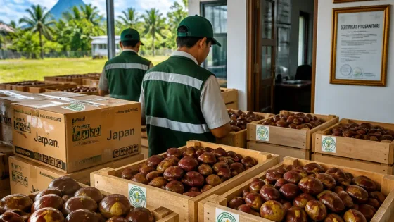 Dari Oleh-oleh ke Ekspor: Jengkol Sumbar Menjajaki Pasar Jepang lewat Pendampingan Karantina