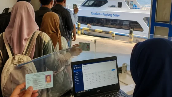Dishub Kaltara Terapkan e‑MAPS, Data Penumpang Speedboat Tarakan—Tanjung Selor Didigitalisasi