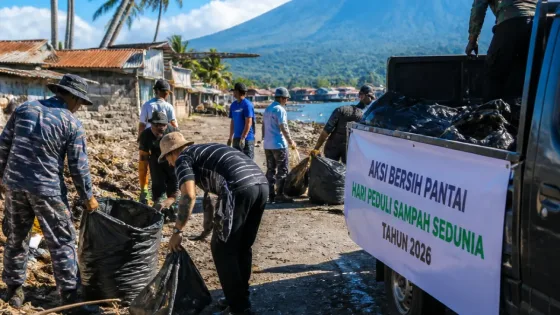DLH Gerakkan Kerja Bakti Serentak di Ternate Menuju Momentum World Cleanup Day 2026