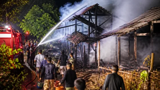 Dua Rumah Hangus di Leuwisari, Tasikmalaya: Diduga Dipicu Tungku Kayu Bakar