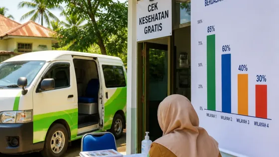 Ende Perkuat Cek Kesehatan Gratis: Riaraja Puncaki Capaian, Target Kabupaten 46%