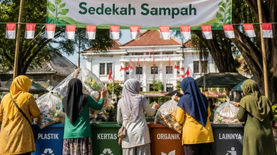 Fatayat NU Magelang Luncurkan 'Sedekah Sampah' untuk Kurangi Timbunan di Kabupaten