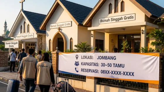 Gereja di Jombang Sediakan Tiga Rumah Singgah Gratis untuk Tamu Muktamar NU