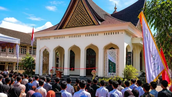 Gubernur Resmikan Masjid Ahmad Karim di SMK Negeri 1 Bukittinggi, Sarana Pendidikan Karakter