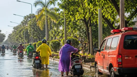 Hujan Deras Guyur Samarinda, Sejumlah Ruas Jalan Sempat Tergenang