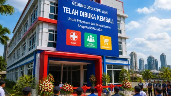 Kapolri Resmikan Gedung DPD KSPSI AGN Jatim, Dorong Peran Sentral bagi Kesejahteraan Buruh