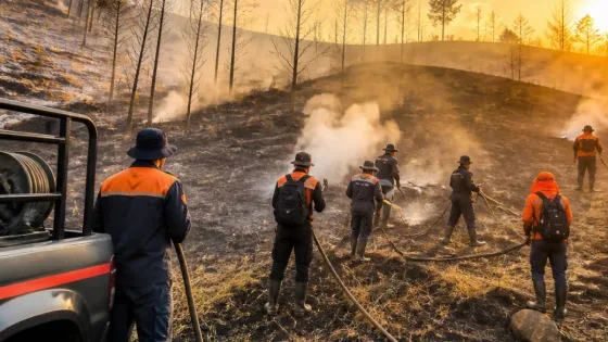 Karhutla di Lereng Merapi Magelang: Empat Hektare Hutan TNGM Terbakar