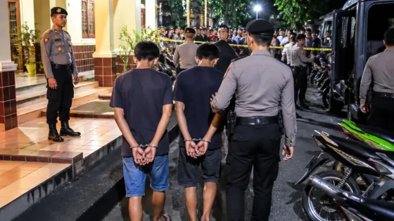 Kericuhan Usai Pencak Dor di Pasuruan: Dua Pemuda Ditahan, Polisi Selidiki Pengeroyokan