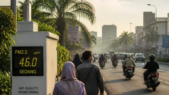 Kualitas Udara Balikpapan Membaik ke Kategori Sedang, Warga Diminta Tetap Waspada