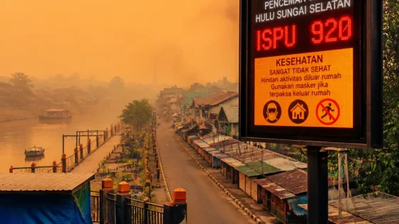 Kualitas Udara di HSS Tercatat Sangat Berbahaya, ISPU Capai 920
