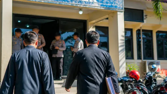 Kuasa Hukum Datangi Polres Bitung Tuntut Kepastian Hukum Kasus Dugaan Pencemaran Nama Baik