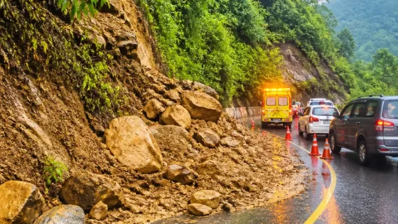 Longsor Tutupi Sebagian Jalan Nasional, Akses Banda Aceh–Medan Terganggu