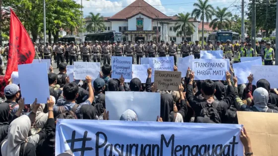 Mahasiswa Pasuruan Desak Transparansi Penanganan Kasus Warga Beji di Mapolres dan DPRD
