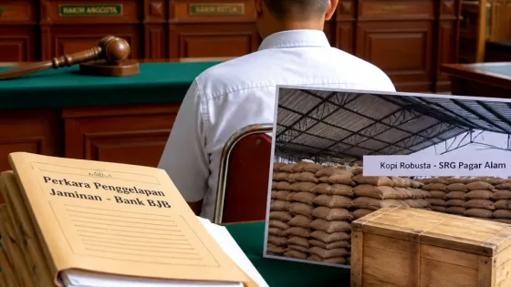 Mantan Caleg Pagar Alam Divonis 2 Tahun 4 Bulan atas Penggelapan Jaminan Pinjaman