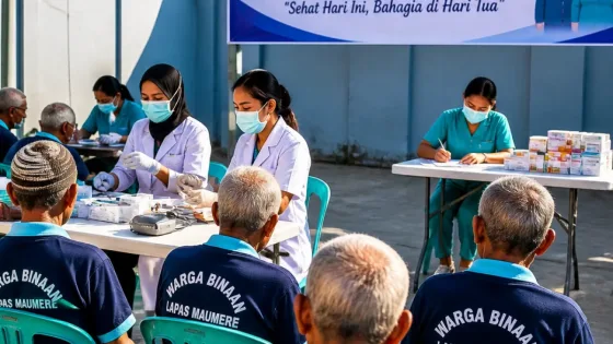 Maumere Perkuat Layanan Kesehatan Lansia di Rutan melalui Kerja Sama dengan Puskesmas Beru