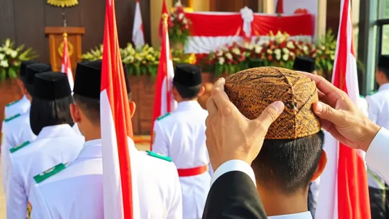 Paskibraka Kediri Resmi Dikukuhkan Jelang HUT ke-81 RI