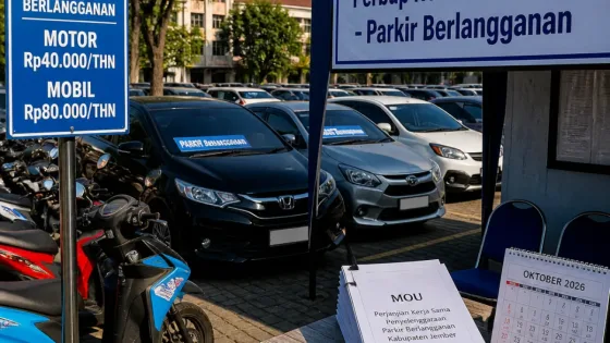 Pemerintah Genjot Kembalinya Sistem Parkir Berlangganan di Jember, Target Oktober 2026