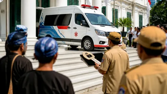 Pemprov DKI dan PAM Jaya Serahkan Ambulans untuk Masyarakat Suku Baduy