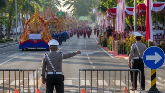 Penutupan Jalan Utama di Sungailiat Selama Pawai HUT RI, Ini Rute dan Pengalihan Lalu Lintas