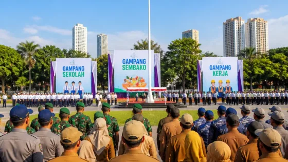 Peringatan HUT Ke-81, Pemkot Tangerang Serukan Gotong Royong untuk Percepat Program Publik