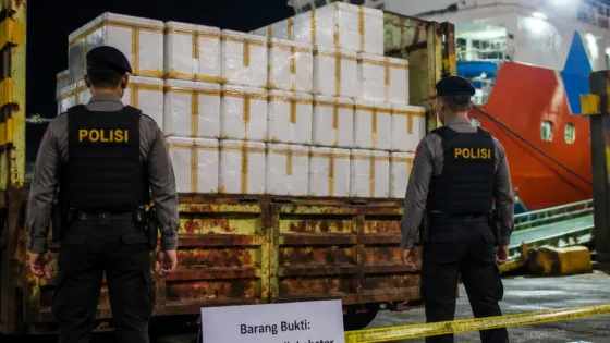 Polda Banten Gagalkan Penyelundupan 222.000 Benih Lobster Senilai Rp33,3 Miliar di Merak