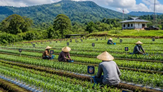 Polda Sumut Siapkan 6,16 Hektare untuk Mendukung Program Swasembada Bawang Putih