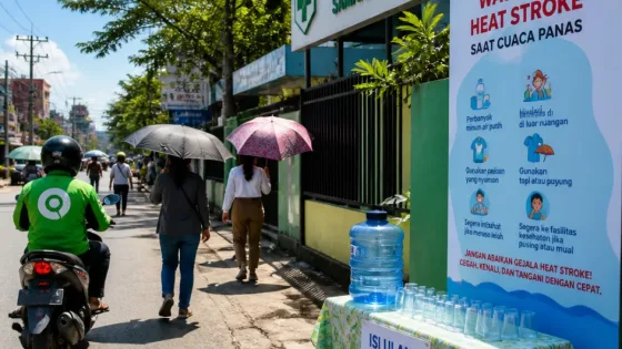 Samarinda Siaga: Suhu Diprediksi Capai 35°C, Dinkes Ingatkan Warga Waspadai Heat Stroke