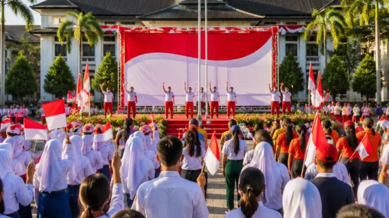Singkawang Meriahkan Pembukaan Gebyar HUT RI ke-81 dengan Semangat Gotong Royong