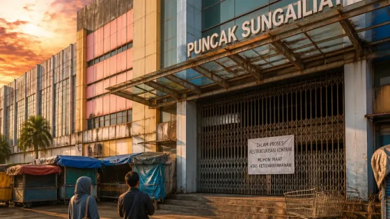 Sungailiat Menanti Kepastian: Pusat Belanja Puncak Tutup, Warga Rindu dan Pemkab Terhambat Kontrak