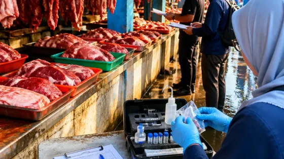 Temuan Daging Sapi Gelonggongan di Pasar Pagi Salatiga Picu Kekhawatiran Keamanan Pangan