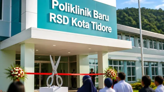 Tidore Resmikan Gedung Poliklinik Baru RSD dengan 16 Layanan Spesialis
