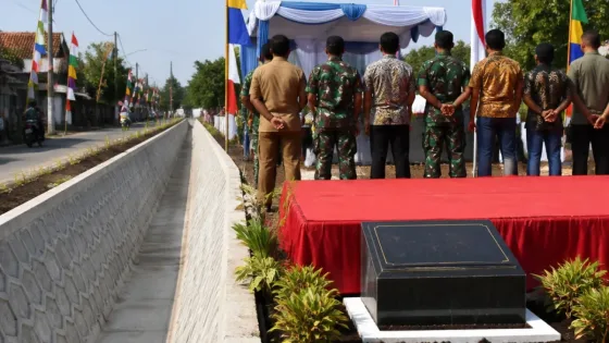 TMMD Sengkuyung Tahap III Rampung 100 Persen di Debong Kidul, Tegal