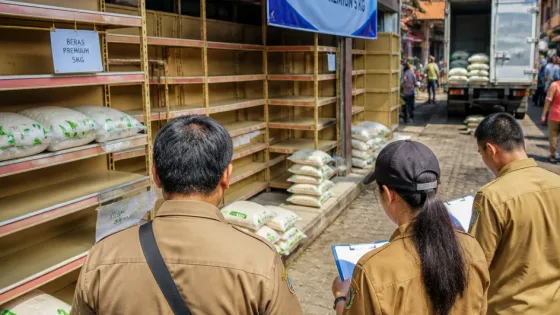 TPID Temukan Kelangkaan Beras Premium di Pasar Malang, Pemkot Siapkan Intervensi
