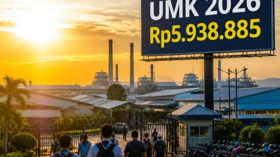 UMK 2026: Cikarang (Kab. Bekasi) Tetapkan Gaji Minimum Hampir Rp6 Juta