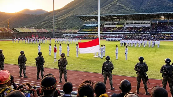 Upacara HUT ke-81 di Wamena Berlangsung Hikmat Meski Ada Kekhawatiran Keamanan