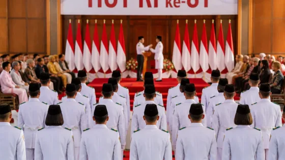 Wali Kota Kukuhkan 30 Anggota Paskibraka Sungai Penuh untuk Upacara HUT RI