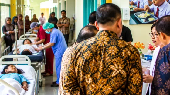 Wali Kota Pastikan Perawatan Gratis bagi Siswa Diduga Keracunan MBG di Dumai