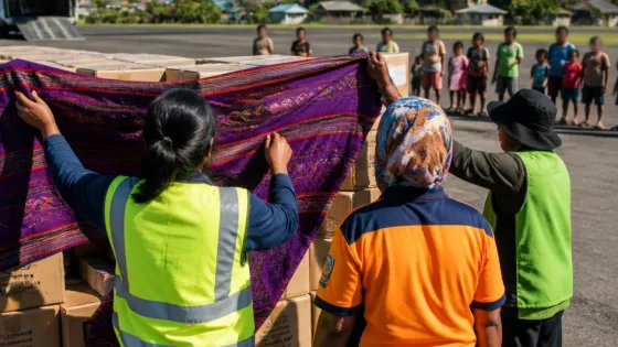 Warga Ende Apresiasi Kunjungan HKBP dan IKBB Saroha untuk Korban Gempa