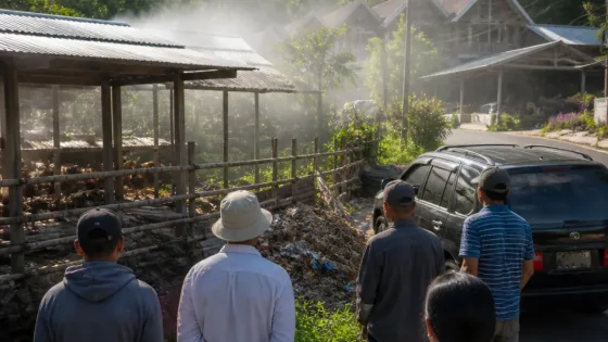 Warga Tomohon Resah, Bau Peternakan di Kakaskasen Dua Ganggu Kawasan Hunian dan Agrowisata