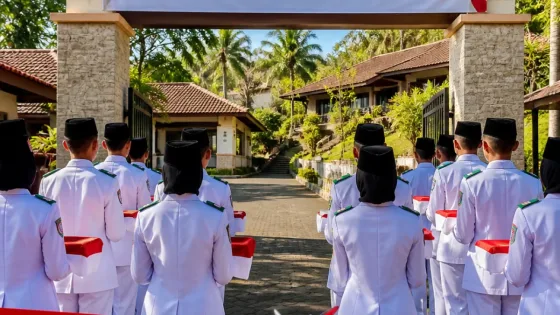 Wawako Pagar Alam Resmikan Karantina Paskibraka di Desa Bahagia Menjelang 17 Agustus