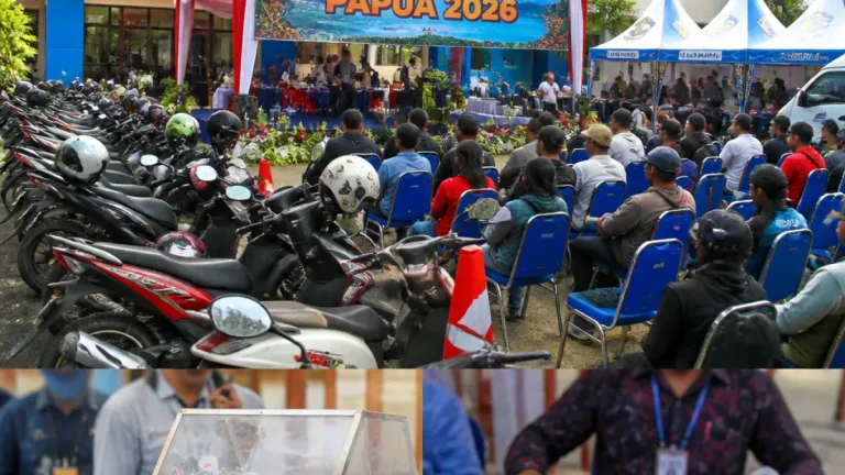 16.258 Wajib Pajak Kendaraan Terdaftar Ikut Gebyar Pajak Papua 2026